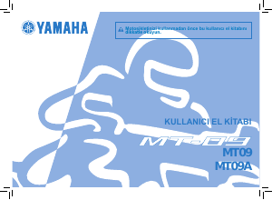 Kullanım kılavuzu Yamaha MT09 (2015) Motosiklet