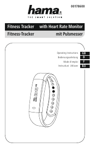 Handleiding Hama 00178600 Activity tracker