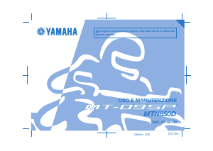 Manuale Yamaha MT09 SP (2018) Motocicletta