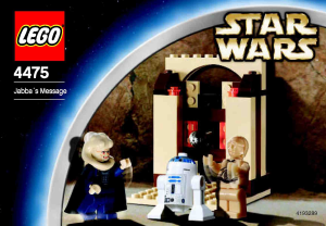 Manuale Lego set 4475 Star Wars Il messaggio di Jabba