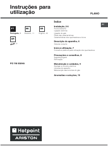 كتيب Hotpoint-Ariston PO 740 ES (IX)/HA مفصلة
