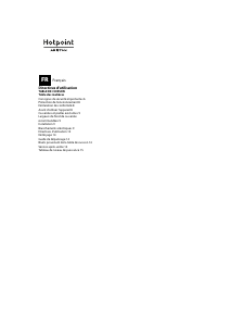 Mode d’emploi Hotpoint-Ariston KIU 641 FF Table de cuisson