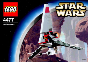 Bedienungsanleitung Lego set 4477 Star Wars T-16 Skyhopper