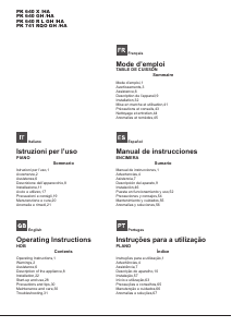 Manual de uso Hotpoint-Ariston PK 640 X /HA Placa