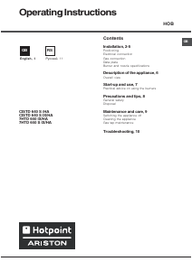 Hướng dẫn sử dụng Hotpoint-Ariston 7HTD 640S (CH) IX/HA Tarô