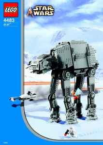 Manual de uso Lego set 4483 Star Wars AT-AT