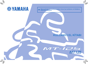 Kullanım kılavuzu Yamaha MT125 (2015) Motosiklet
