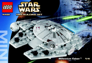 Bruksanvisning Lego set 4488 Star Wars MINI Millenium Falcon