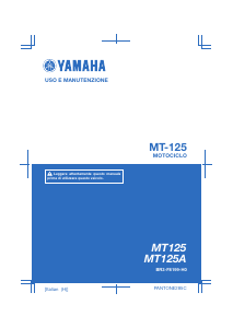 Manuale Yamaha MT125 (2016) Motocicletta
