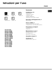 Mode d’emploi Hotpoint-Ariston TD 751 S (CH) IX/HA Table de cuisson