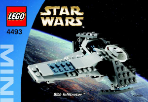 Manual Lego set 4493 Star Wars MINI Sith infiltrator