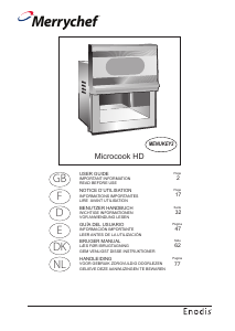 Bruksanvisning Merrychef HD1725 microcook Mikrovågsugn