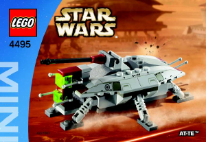 Käyttöohje Lego set 4495 Star Wars MINI AT-TE