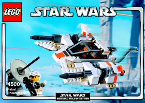 Handleiding Lego set 4500 Star Wars Rebel Snowspeeder