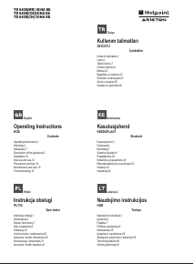 Manual Hotpoint-Ariston TD 640S(CH) IX/HA EE Hob