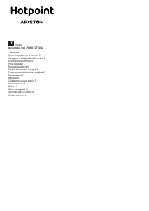 Manuale Hotpoint-Ariston KIS 630 LD F Piano cottura