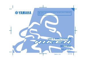 Manuale Yamaha Niken (2018) Motocicletta