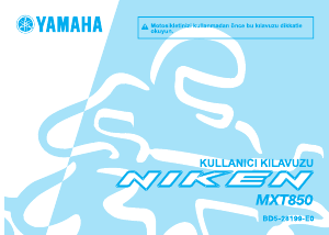 Kullanım kılavuzu Yamaha Niken (2018) Motosiklet