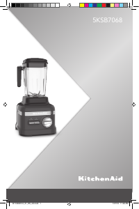 Manual KitchenAid 5KSB7068BER Blender