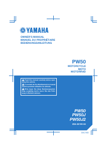 Manual Yamaha PW50 (2018) Motorcycle