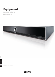 Manual de uso Loewe BluTechVision 3D Reproductor de blu-ray