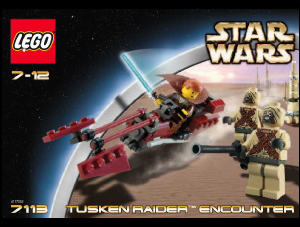 Bedienungsanleitung Lego set 7113 Star Wars Tusken Raider Encounter