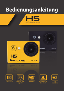 Bedienungsanleitung Midland H5 Action-cam