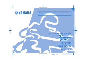 Manuale Yamaha Tenere 700 (2020) Motocicletta