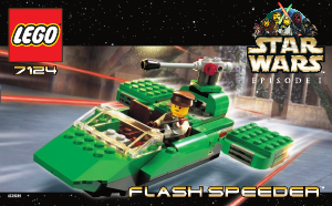 Manual Lego set 7124 Star Wars Flash speeder