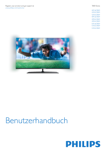 Bedienungsanleitung Philips 49PUK7809 LED fernseher