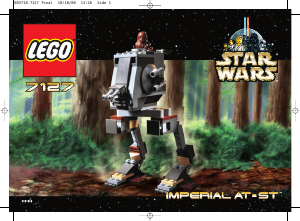 Manual Lego set 7127 Star Wars Imperial AT-ST