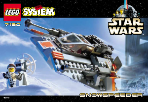 Bedienungsanleitung Lego set 7130 Star Wars Snowspeeder