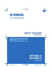 Manuale Yamaha Tracer 700 (2017) Motocicletta