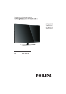 Manual Philips 48PFL4958 LED Television