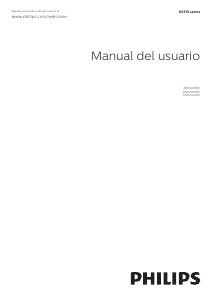 Manual de uso Philips 49PUS6031S Televisor de LED