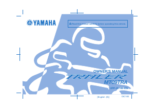 Manual Yamaha Tracer 900 (2015) Motorcycle