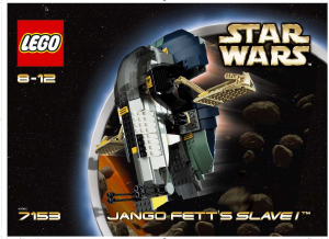 Manual de uso Lego set 7153 Star Wars Jango Fetts Slave I