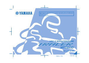 Manuale Yamaha Tracer 900 GT (2018) Motocicletta