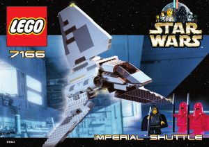 Manuale Lego set 7166 Star Wars Imperial shuttle