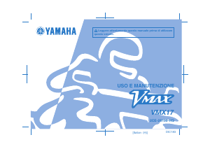 Manuale Yamaha VMAX (2015) Motocicletta