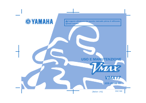 Manuale Yamaha VMAX (2016) Motocicletta