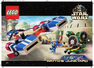 Manuale Lego set 7186 Star Wars Discarica di Watto