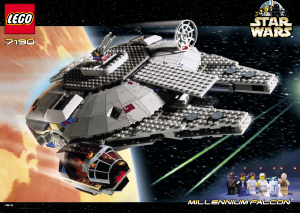 Bedienungsanleitung Lego set 7190 Star Wars Millennium Falcon