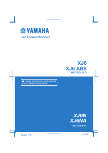 Manuale Yamaha XJ6-N (2016) Motocicletta