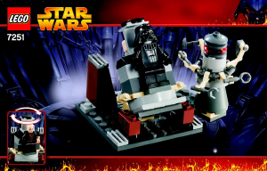 Bedienungsanleitung Lego set 7251 Star Wars Darth Vader Transformation