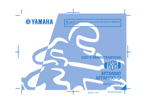 Manuale Yamaha XSR700 (2016) Motocicletta