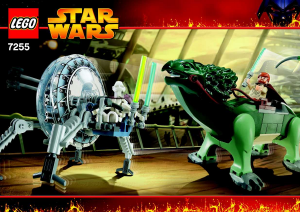 Manual de uso Lego set 7255 Star Wars Persiguiendo General Grievous