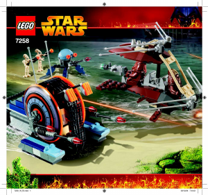 Manual Lego set 7258 Star Wars Wookiee attack