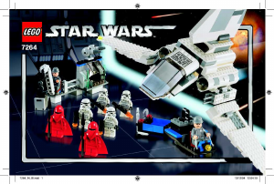 Bruksanvisning Lego set 7264 Star Wars Imperial Inspection