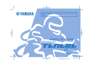 Manual Yamaha XT1200Z (2015) Motocicleta